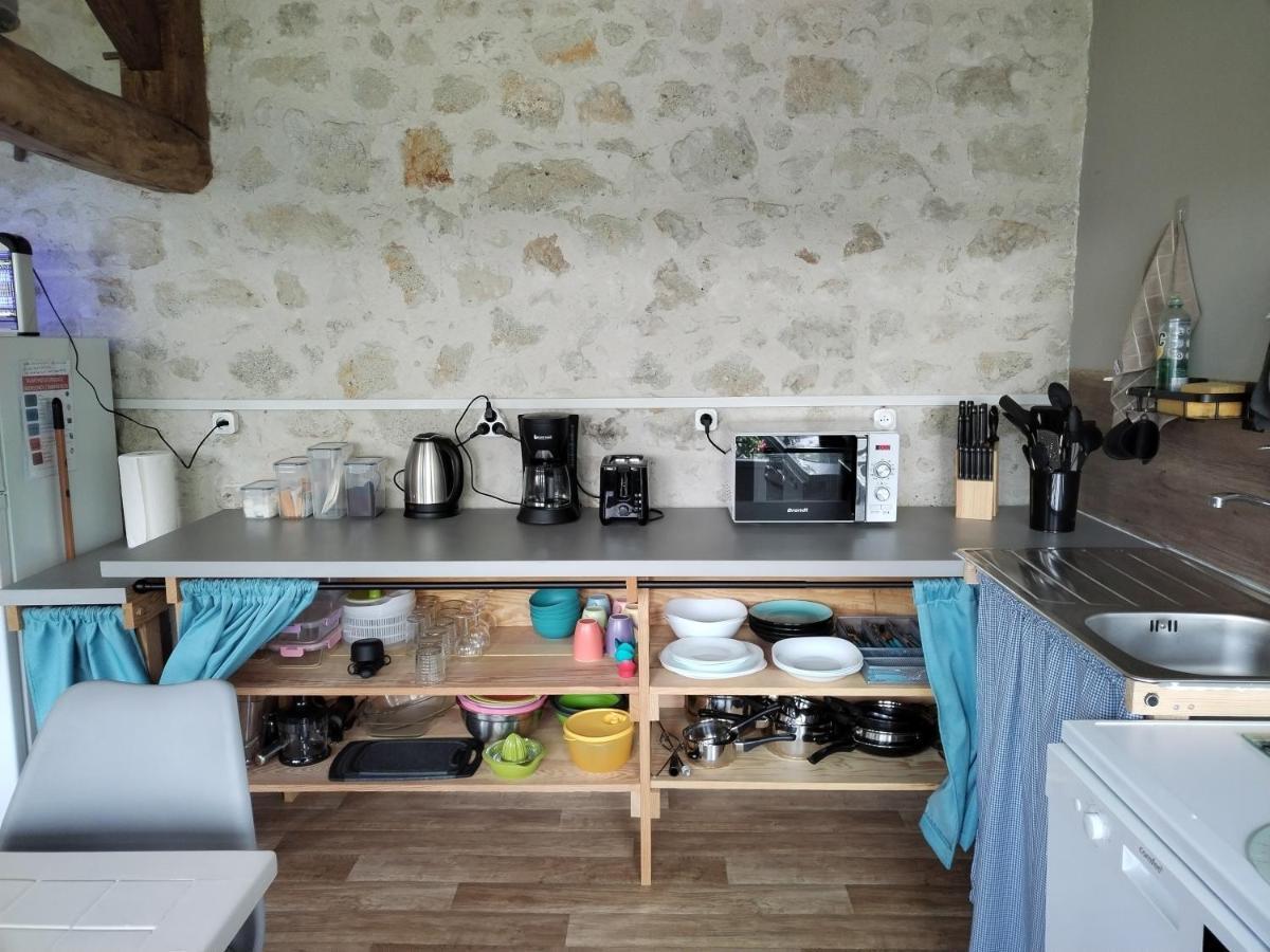 Chambre 2 A 4 Pers Gite Du Gardoir Boresse-et-Martron Buitenkant foto